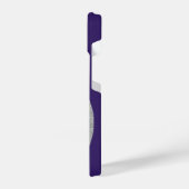 Stylish, sparkly purple phone case. iPhone Hoesje (Linkerkant)