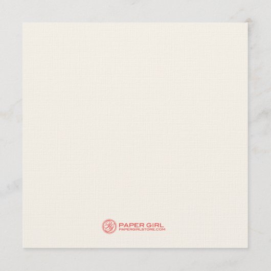 Stylish Starfish Wedding Menu Cards (Achterkant)