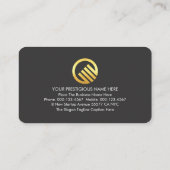 Stylish Startup Global Enterprise Visitekaartje (Achterkant)