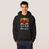 Stylish Statement Lion Heart Valentine's Day Love Hoodie (Voorkant volledig)