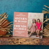 Stylish Sweet Sister's Foto Fotoplaat (Zijkant)