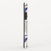 Stylish Swirls and Curbs Abstract Pattern Case-Mate iPhone Case (Achterkant/rechts)