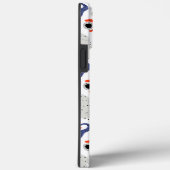 Stylish Swirls and Curbs Abstract Pattern Case-Mate iPhone Case (Achterkant / Rechts)