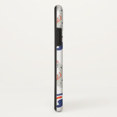 Stylish Swirls and Curbs Abstract Pattern Case-Mate iPhone Case (Achterkant/rechts)