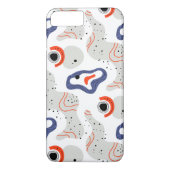 Stylish Swirls and Curbs Abstract Pattern Case-Mate iPhone Case (Achterkant)