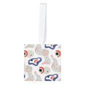 Stylish Swirls and Curbs Abstract Pattern Decoratie (Voorkant)