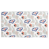 Stylish Swirls and Curbs Abstract Pattern Kussensloop (Voorkant)