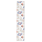 Stylish Swirls and Curbs Abstract Pattern Medium Tafelloper (Voorkant)