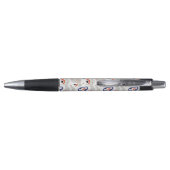 Stylish Swirls and Curbs Abstract Pattern Pen (Achterkant)