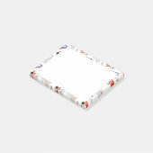 Stylish Swirls and Curbs Abstract Pattern Post-it® Notes (Schuin)