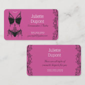 Stylish Tailor Dressmaker Lingerie salon Visitekaartje (Voorkant / Achterkant)