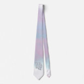 Stylish Virgo Zodiac Sign Nacre Moeder van Pearl Stropdas (Voorkant)