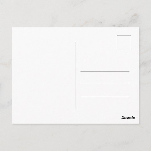 Stylish Waterverf Floral Confirmation Briefkaart (Achterkant)