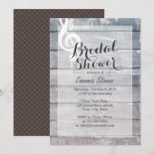 Stylish Weathered Musical Vrijgezellenfeest Kaart (Voorkant / Achterkant)