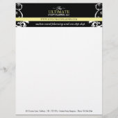 Stylish Wedding Planner Letterhead Briefhoofd (Voorkant)