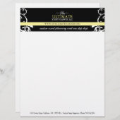 Stylish Wedding Planner Letterhead Briefhoofd (Voorkant / Achterkant)