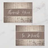 Stylish White Polka Dot Notitiekaartje (Voorkant / Achterkant)