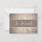 Stylish White Polka Dot Notitiekaartje (Achterkant)