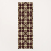 Stylish Windowpane Geometric design Yoga Mat (Voorkant)