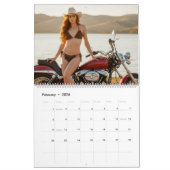 Stylish Women in Cowboy Hats & Western Scenes Kalender (Feb 2026)