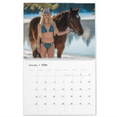 Stylish Women in Cowboy Hats & Western Scenes Kalender (Jan 2026)