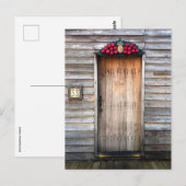 Stylish Wood door Fruit St Augustine Florida Foto Briefkaart (Voorkant / Achterkant)