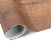 Stylish Wood Grain Woodgrain Textuur Cadeaupapier (Rol Hoek)