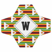 Stylish ZIMBABWE FLAG Monogram Voetbal (Enkel)