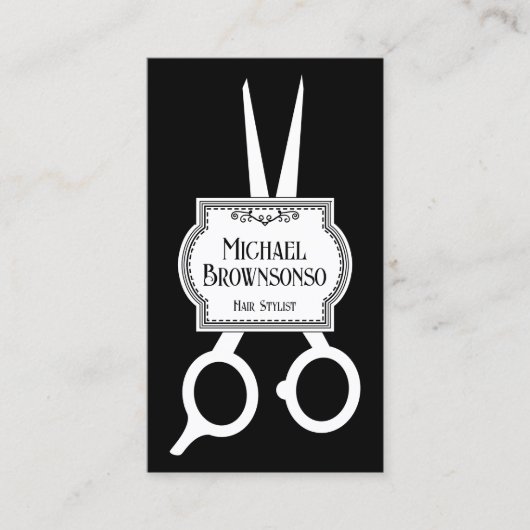Stylist Barber Schaar Visitekaartje (Voorkant)