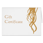 Stylist Cadeaucertificaat in wit (Voorkant Horizontaal)