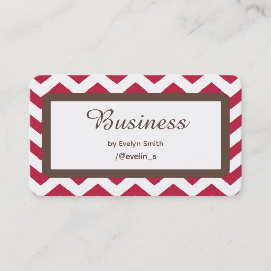 Stylist Cosmetoloog Avon Sales Representative Visitekaartje (Voorkant)