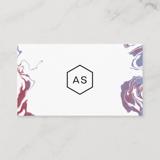 Stylist Editable Business Card-sjabloon Visitekaartje (Achterkant)