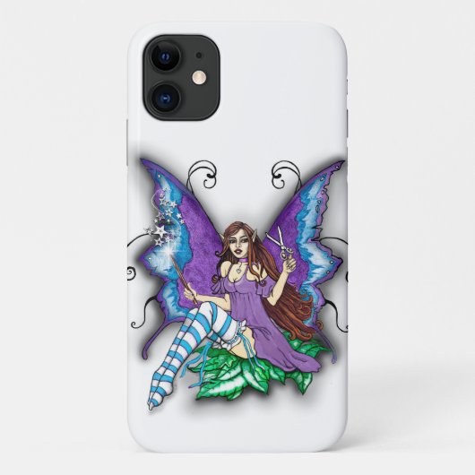 Stylist-Hair Dresser Fairy Hoesje-Mate iPhone Case (Achterkant)