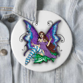 Stylist-Hair Dresser Fairy Ronde Button 6,0 Cm (In situ)