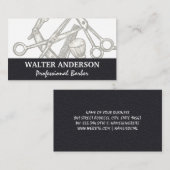 Stylist Kappersgereedschap Visitekaartje (Voorkant / Achterkant)