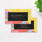 Stylist Moderne Tropische Kleuren Visitekaartjes (Bureau)