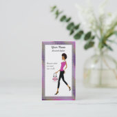 Stylist Personal Shopper Visitekaartje AA1 (Staand voorkant)