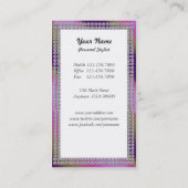 Stylist Personal Shopper Visitekaartje AA1 (Achterkant)