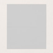 Stylist Silver Appointment Visitekaartje (Binnenkant ongevouwen)