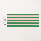 Stylist Stripes Gepersonaliseerde geschenken Monog Yogamat (Voorkant (horizontaal))