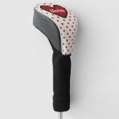 Stylist Sweet Heart Gepersonaliseerde geschenken s Golfheadcover (Schuin)