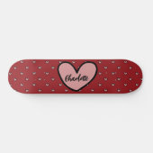 Stylist Sweet Heart Gepersonaliseerde geschenken s Persoonlijk Skateboard (Horizontaal)