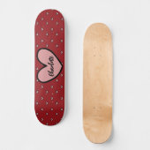 Stylist Sweet Heart Gepersonaliseerde geschenken s Persoonlijk Skateboard (Voorkant)