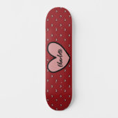 Stylist Sweet Heart Gepersonaliseerde geschenken s Persoonlijk Skateboard (Voorkant)