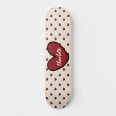 Stylist Sweet Heart Gepersonaliseerde geschenken s Persoonlijk Skateboard (Voorkant)