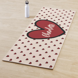 Stylist Sweet Heart Gepersonaliseerde geschenken s Yogamat