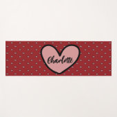 Stylist Sweet Heart Gepersonaliseerde geschenken s Yogamat (Voorkant (horizontaal))