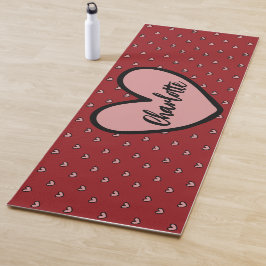 Stylist Sweet Heart Gepersonaliseerde geschenken s Yogamat