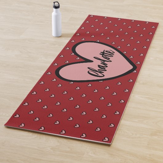 Stylist Sweet Heart Gepersonaliseerde geschenken s Yogamat (In situ)