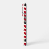 Stylist Sweet Heart Patroon Monogram iphone Hoesje iPhone 16 Hoesje (Linkerkant)
